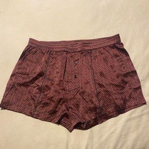 KIKI DE MONTPARNASSE unisex silk boxer